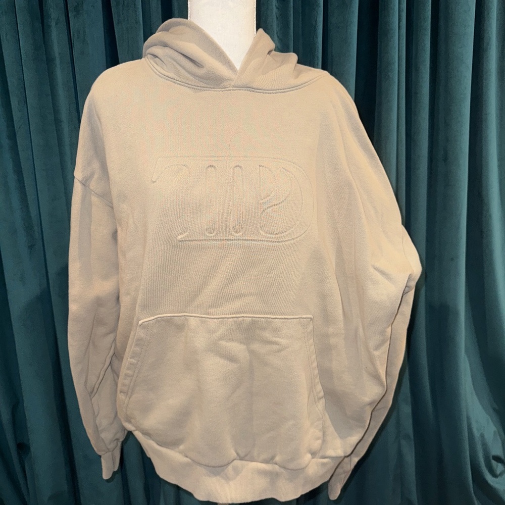 Tan TTPD The Tortured Poets Department XL Sweatshirt Hoodie Taylor Swift